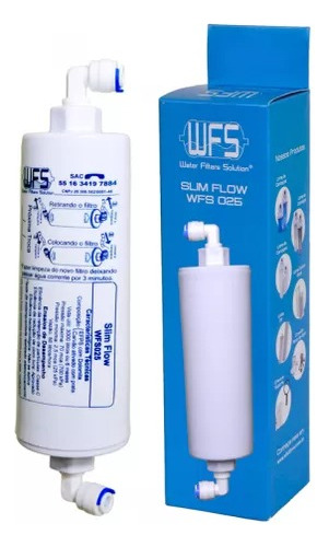 Filtro Refil Slim Flow Wfs 025 Compatível Com Líder E Polar