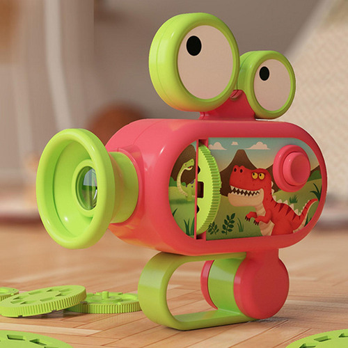 Proyector De Linterna Juguete Lindo Regalo Para Niños Rojo