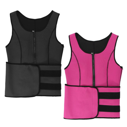 Imagen 7 de 9 de Conjunto Deportivo Modelador Reductor Con Cierre Y Velcro Cs