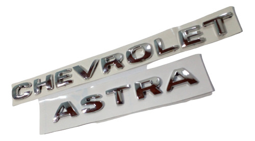 Insignia Emblema Chevrolet Astra 03/07 Baul Letra X Letra