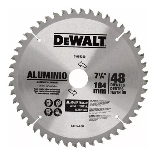 Disco De Serra 185mm 48d Dwa03200 Dewalt