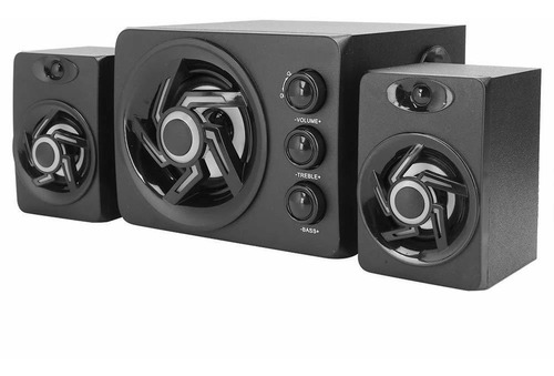 125 Altavoz Ordenador Subwoofer Domestico Grave Estereo Luz