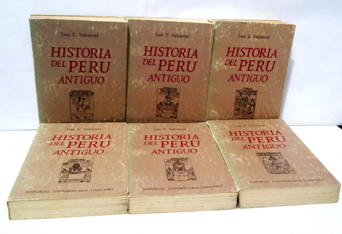 Historia Del Antiguo Perú - Luis E. Valcárcel 1ra Reedi 1971