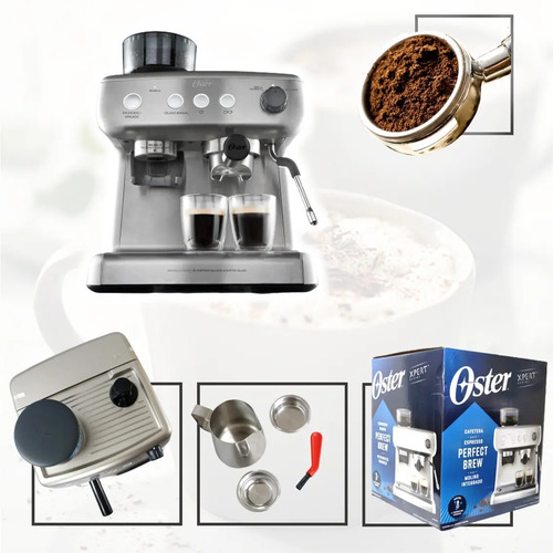 Cafetera Expresso Molino Integrado Oster Con Bomba Italiana | Envío gratis
