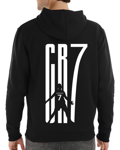 Cr7 Sudadera Cristiano Ronaldo Unisex Con Capucha Y Bolsillo