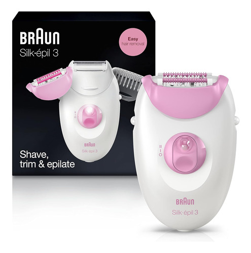 Depiladora Braun Silkepil 3 3270 Para Mujer