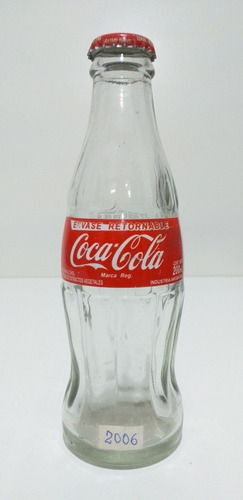 Coca Cola 200ml Envase Retor Tapa Orig Edasa'06- Envíos (88)