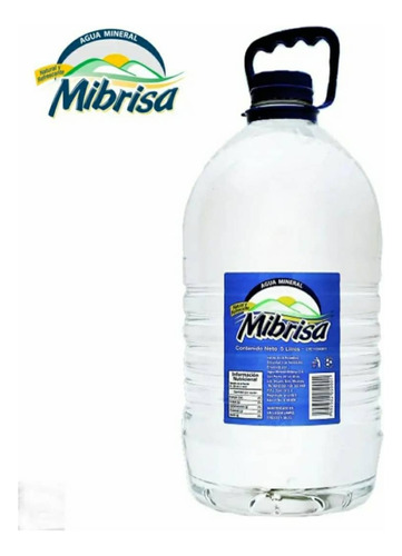 Agua Mineral Mi Brisa 5 Litros Pack De 2 Unidades 