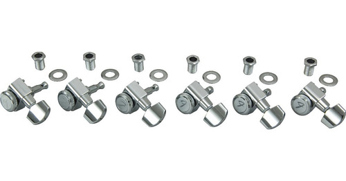 Imagen 2 de 4 de Set Clavijas Fender Deluxe Locking Machine Heads