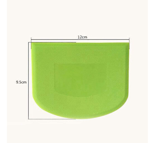 Raspador De Masa, 6 Piezas, Raspador, Masa Plástica Apta Par