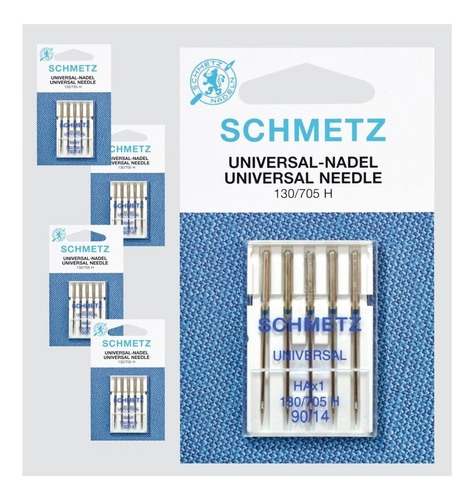 Kit Agujas Schmetz Universal P/máq. Casera Y Pinzas Bobina