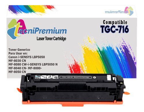 Toner Generico Para Canon Mf-8000 Mf-8050cn Mf-8080cw 8040cn