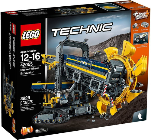 Lego Technic 42055 Bucket Wheel Excavator Único En Ml Sellad