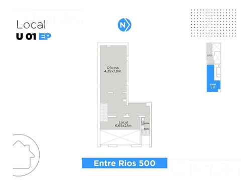 Imagen 3 de 9 de Local Entre Ríos 500 - Centro