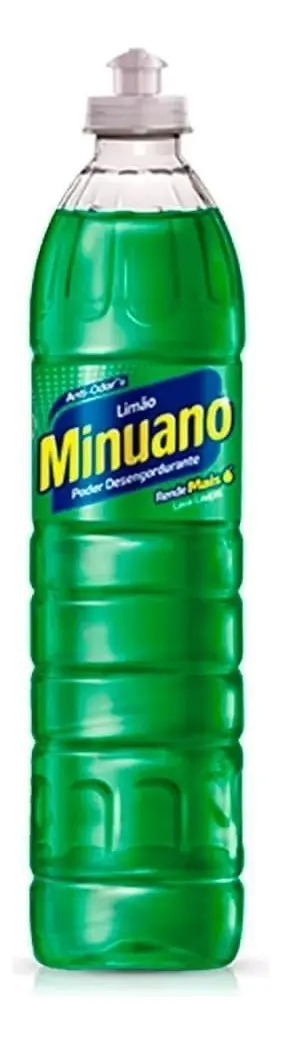 Detergente Lava Louças Minuano Limão Multiuso 500ml
