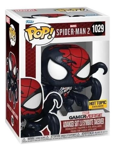Funko Pop! Spider Advanced Symbiote Takeover 1029 Exclusivo