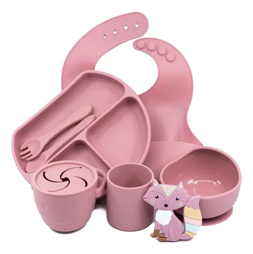 comprar Muqee Peeko Rose Pink Baby Feeding Supplies - Toddler Self-e