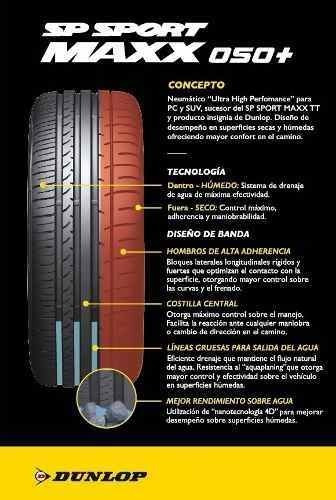 Kit X2 245/45 R20 Dunlop Sp Sport Max050 + Tienda Oficial