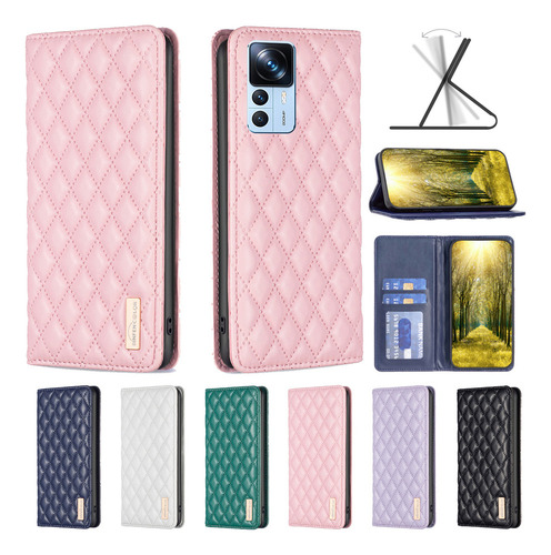 B Funda Magnética Tipo Cartera De Piel Con Tapa For Xiaomi