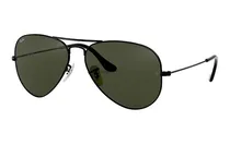 Comprar Lentes Rayban Aviador Negro-negro Lentes De Sol Clásicos