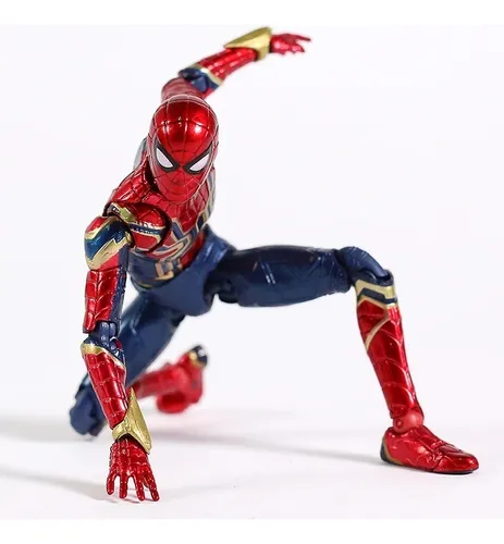 Figura De Ação Avengers Iron Spider-man Mafex 081 Modelo T Figura De Ação Avengers Iron Spider-man Mafex 081 Modelo T