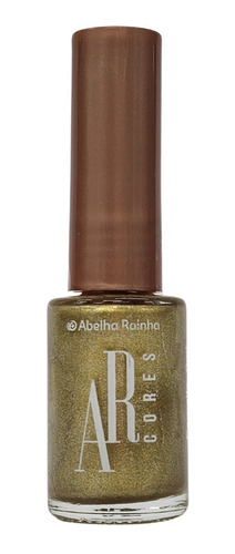 Esmalte Cintilante Trabalhada No Ouro Ar Cores Abelha Rainha