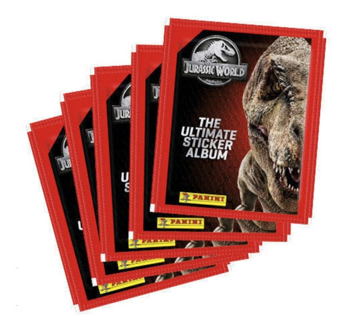 20 Sobres Jurassic World Panini (estampas Y Tarjetas) Panini