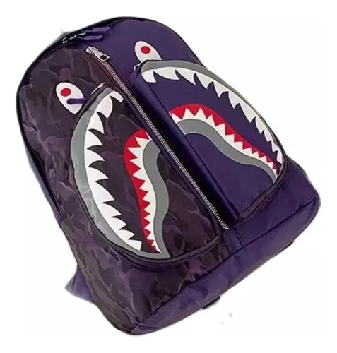 Mochila Estudiante Graffiti Shark