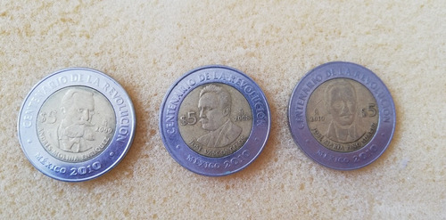 Monedas De 5 Pesos 