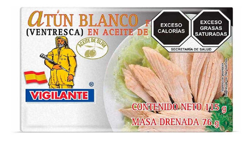 Atún Vigilante Blanco Ventresca 115g