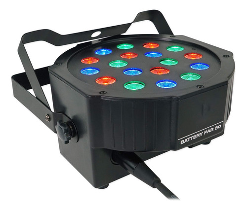 Led Recargable Dmx Up-light 18 Leds For Dj, Discotecas