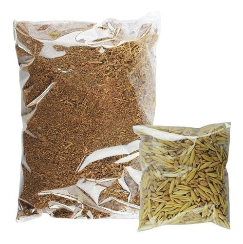 Imagen 4 de 6 de Juguetes Para Gatos Pasto Natural Par Rascar Jugar Estimular