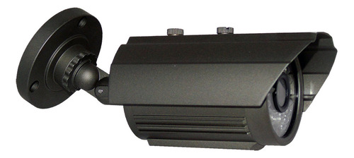 J R Cámara Cctv Diseño Bala Antivandalismo Para Exteriores Color Gris Oscuro