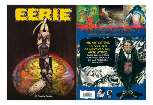 Libro Eerie No 02/27 Varios Autores Editorial Planeta Cómic