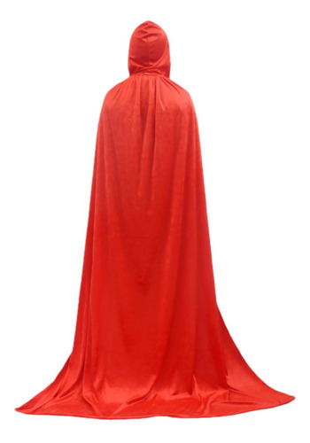 Con Capucha Para Halloween, Capa Suave Para Discoteca,