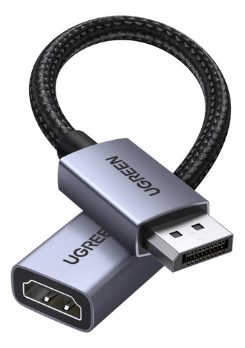Ugreen Adaptador Convertidor Displayport Dp A Hdmi 4k 20cm