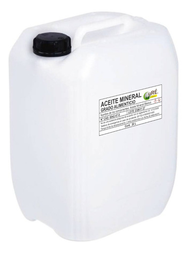 Aceite Mineral Grado Alimenticio 4 Litros 100% Puro Masajes