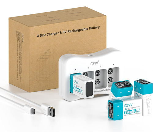 Rechargeable 9v Batteries  Highperformance Lithiumion B...