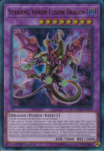 Starving Venom Fusion Dragon - Ledd - Ultra Rare