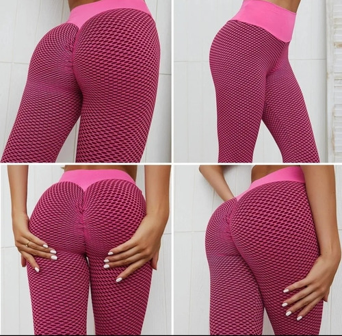 12 Legins Malla Mayon Deportivos Push Up Lycra Anticelulitis