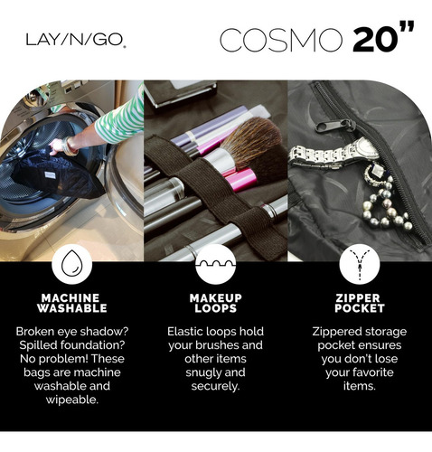 Lay-n-go Bolso Cosmético Lay-n-go Cosmo - Organizador De