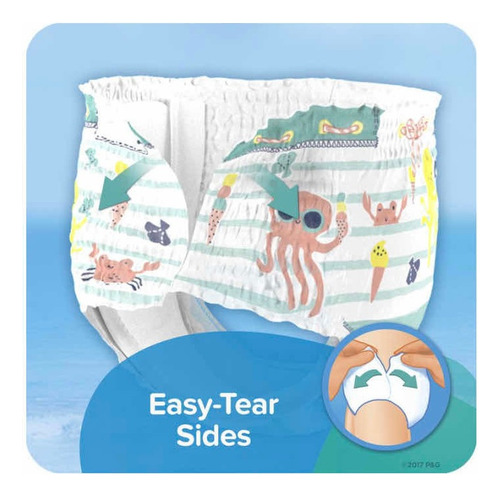 Pampers Splashers Para Nadar Talla Grande 17 Pzs Género Sin Género Talla Grande (g)