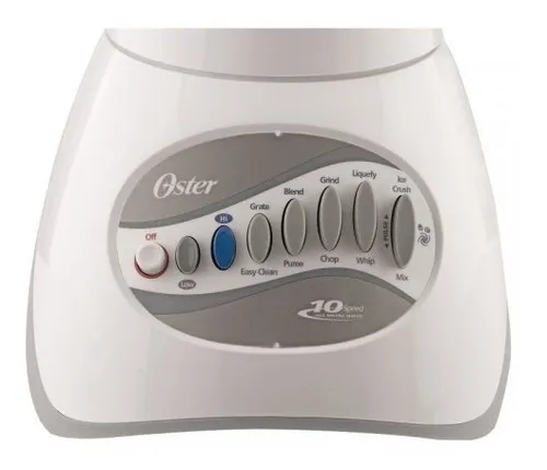 Licuadora Oster De 10 Velocidades Vaso Vidrio Ref 6806