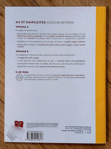 Sic Et Simpliciter A + B Libros Latín Usados Mb Estado
