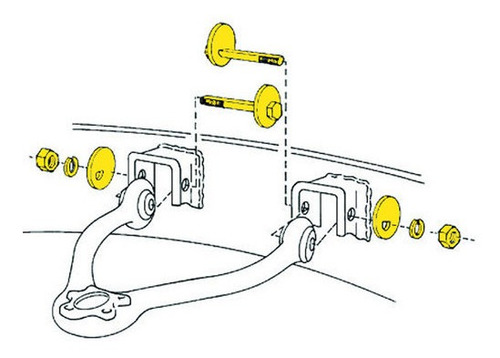 Tornillo Excentrico Del Sup Moog Chevrolet Blazer 92 Al 94