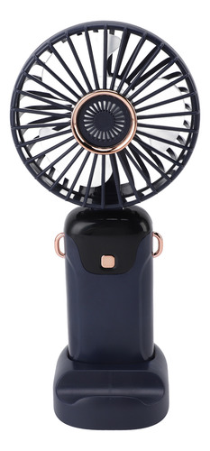 Ventilador Portátil Recargable Con Base De Mano Usb 5 Veloci