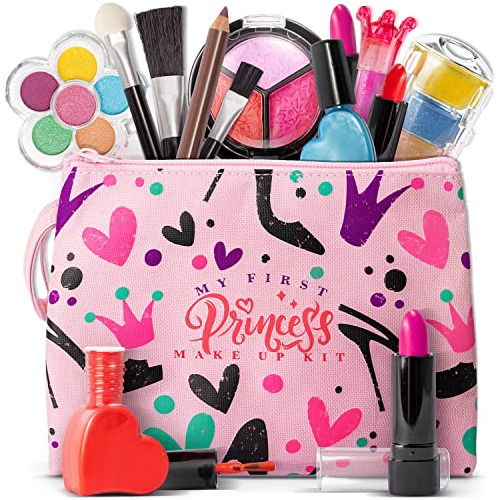 Foxprint Kids Maquillaje Kit Para Niñas, Suave A La Yy79o