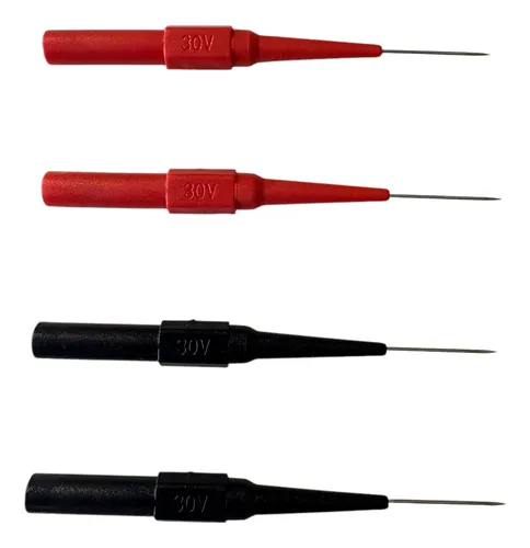 Set 4 Backprobe / Agujas P/ Terminales Y Conectores Ayr