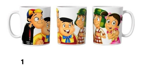 Taza El Chavo Del 8 Quico Chilindrina Ñoño