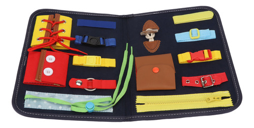 Tablero Sensorial Educativo Montessori Para El Aprendizaje D